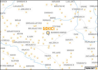 map of Ðokići