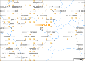 map of Dokirgek