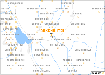 map of Dok Kham Tai