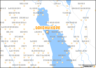 map of Dokohui Kopé