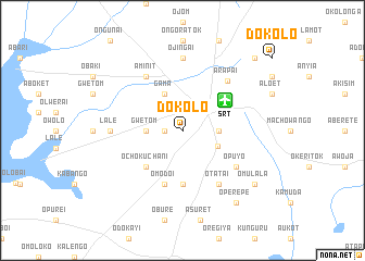 map of Dokolo