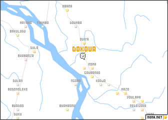 map of Dokoua