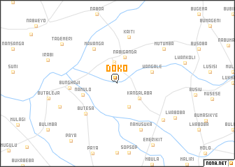 map of Doko