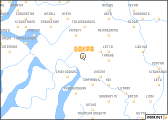 map of Dokpa