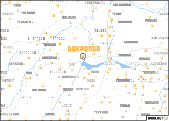 map of Dokponga