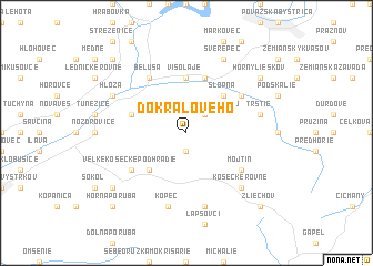 map of Do Kráľového