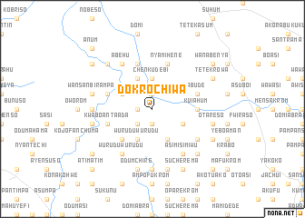 map of Dokrochiwa