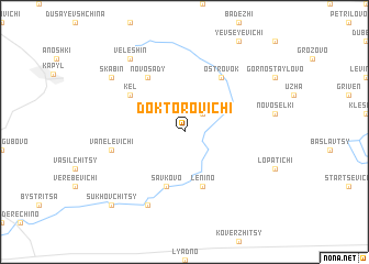 map of Doktorovichi