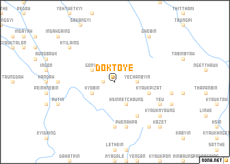 map of Dokto-ye