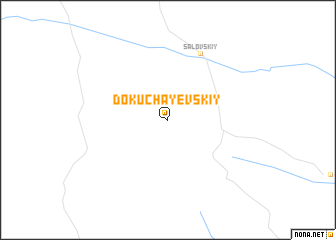 map of Dokuchayevskiy