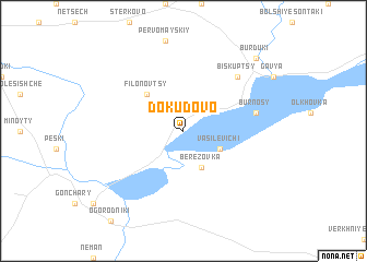 map of Dokudovo