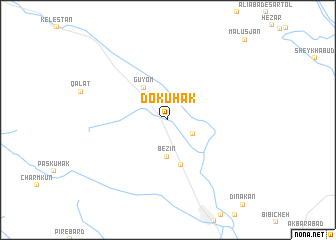 map of Do Kūhak