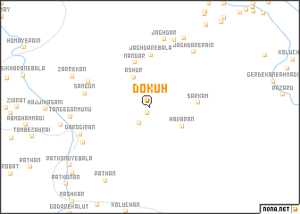 map of Dokūh