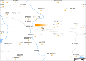 map of Dokukino