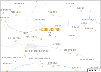 map of Dokukino