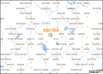 map of Dokyaik