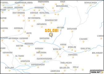 map of Dolābi