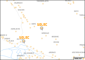 map of Dolac