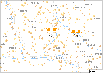 map of (( Dolac ))