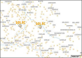 map of Dolac