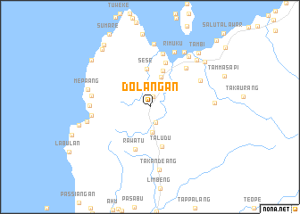 map of Dolangan