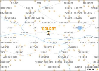 map of Dolany