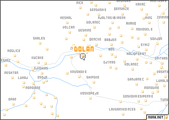 map of Dolan