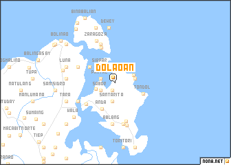 map of Dolaoan