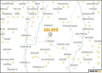 map of Dolaro