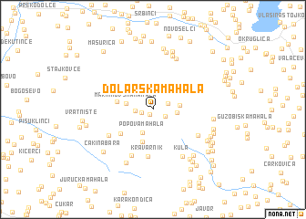 map of Dolarska Mahala