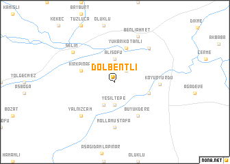 map of Dölbentli