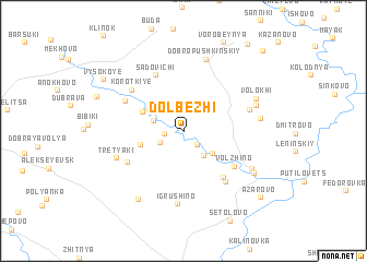 map of Dolbezhi