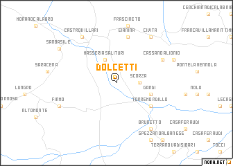 map of Dolcetti