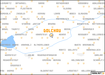 map of Dolchau