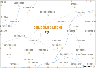 map of Doldol Bolāghī