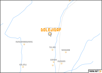 map of Doleji Daf
