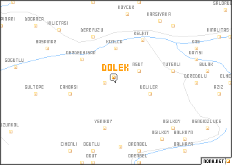 map of Dölek
