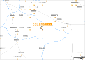 map of Dolen Sarki