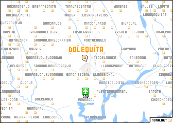 map of Dolequita