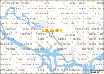 map of Doleswar