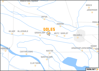 map of Doles