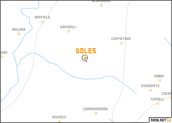 map of Doles