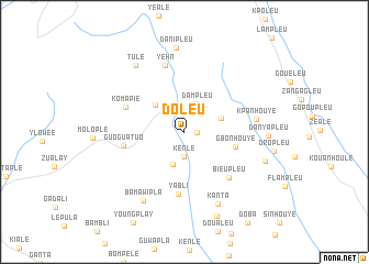 map of Doleu