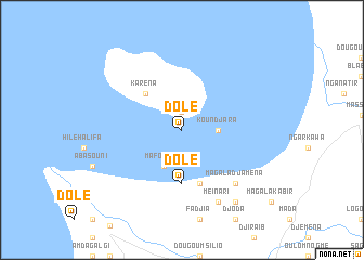 map of Dolé