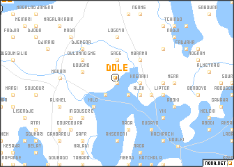 map of Dolé