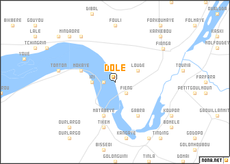 map of Dolé