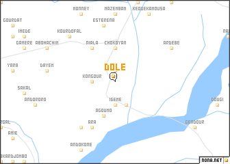 map of Dolé