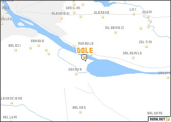 map of Dole