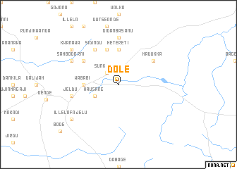 map of Dole