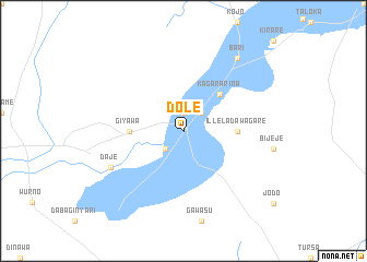 map of Dole